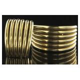 14kt Gold XXL 24 mm Earrings
