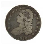 1836 Capped Bust Silver Half Dollar