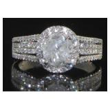 18kt Gold 2.15 ct Round Brilliant Diamond Ring