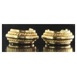14kt Gold 20 mm Hoop Earrings