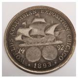 1893 Columbian Expo Half Dollar