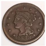 1848 Large Cent