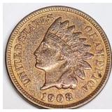 1908 Indian Head Cent High Grade