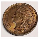 1902 Indian Head Cent BU