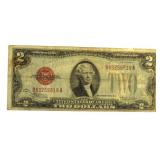 Series 1928 F Red Seal $2 United States Note