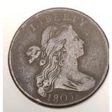 1803 Draped Bust Large Cent