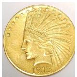 1913 $10 Gold Indian
