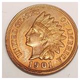 1901 Indian Head Cent BU