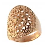 XXL Rose Filigree Dinner Ring