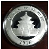 2016 Silver Panda Coin