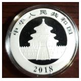 2018 Silver Panda Coin