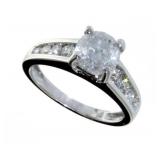 14kt Gold Brilliant 2.31 ct Diamond Solitaire Ring