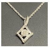 Genuine 1/4 ct Diamond Necklace