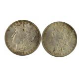 1886 & 86-O Morgan Silver Dollar