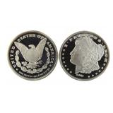One Ounce - .999 Fine Silver Morgan Dollar Round