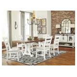 Ashley D546 Valeback Dining Table & 6 Chairs