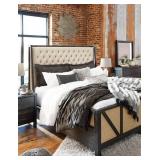 King Ashley B754 Grindleburg Tufted Designer Bed