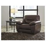 Ashley 174 Mellen 47" XL Leather Club Chair