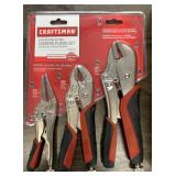 Craftsman 3 pc Locking Pliers