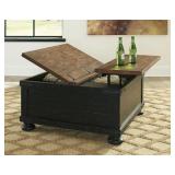 Ashley T468 Valeback Storage Cocktail Table