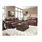 Ashley U729 Leather DBL REC Sofa & Love Seat