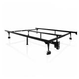 Universal Tri-Support Heavy Duty Metal Bed Frame