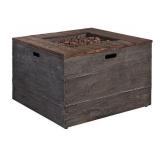 Ashley P015-772 Square Fire Pit Table