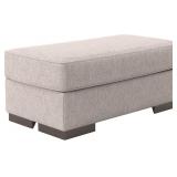 Ashley 460 Nuvella Ashlor Large Ottoman