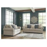 Ashley 97704 Zarina Designer Sofa & Love Seat