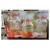 3pc Coca-Cola Storage jar Set