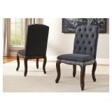 Ashley D658 Trudell Tufted Side Chair
