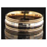 14kt Rose Gold Thick Wedding Band