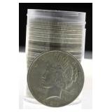 Roll (20) Mixed Date Peace Silver Dollar