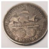 1893 Columbian Expo Half Dollar