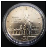 1986-P Statue Of Liberty Silver Dollar