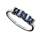 Genuine Sapphire Designer Ring