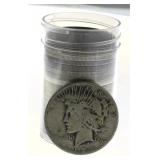 Roll (20) Mixed Date Peace Silver Dollar