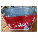 Coca Cola Tin Drink Bucket