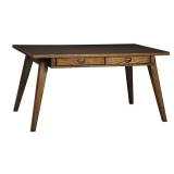 Ashley D372-25 Oak Mid Century 60" Desk/Table