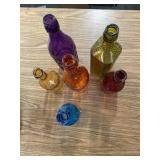 (6) Decorative Bottles