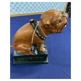 Cast Iron Cigar Nickels Dog Bank