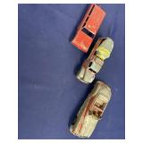 Red Car, Cement Truck & Convertible