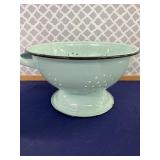 Green Metal Collander