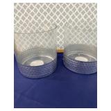 (2) Huge Hurricane Vases (for candles etc)