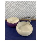 (2) Lorena Belle Nonstick Cookers