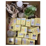 Box Lot of Collectibles Cottontails & Morel