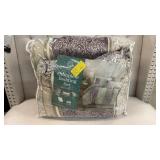 Home Expressions King Size Comforter Set Purple &