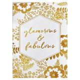 24x16 Glamorous & Fabulous Canvas Art