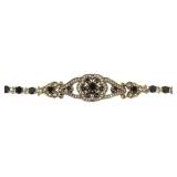 Vintage Style 15.60 ct Onyx Bracelet