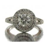 14kt Gold 2.32 ct Round Diamond RIng